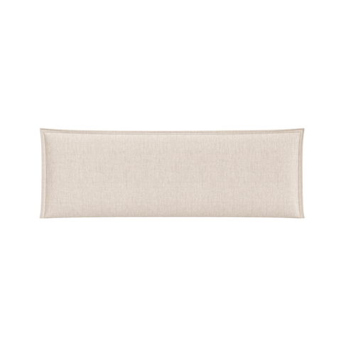 Painel Cabeceira Ajuste Altura Parede Perro Linho Estofada:bege