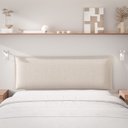 Ver imagem 2 de Painel Cabeceira Ajuste Altura Parede Perro Linho Estofada:bege