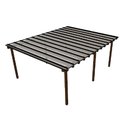 Ver imagem 5 de Cobertura Policarbonato Alveolar 6,00m x 4,00m - Cristal 4mm