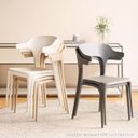 Ver imagem 6 de Cadeira de Jantar Garden Luxo Gd-004 Empilhável Resistente Branca