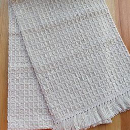 Caminho de Mesa Nobre Algodão Cru 33x150 - 3