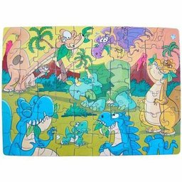 Quebra-Cabeça - Dinossauro - 60 peças - Nig - 4