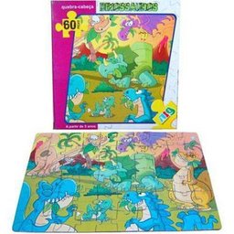 Quebra-Cabeça - Dinossauro - 60 peças - Nig - 1