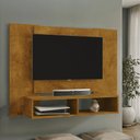 Ver imagem 1 de Painel para TV Navi 42" 120cm com Nichos Naturalle Bechara Móveis
