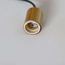 Ver imagem 5 de Pendente Tubo Cilindro Alumínio Dourado 4x6cm P/ 1xe27 St458