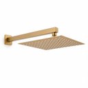 Ver imagem 2 de Ducha Chuveiro Articulado Dourado Escovado Aço Inox 304 Luxo
