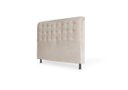 Ver imagem 1 de CABECEIRA DE CAMA BOX 90cm ANA SUEDE MARFIM TOPÁZIO