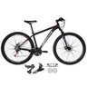 Bicicleta Aro 29 Absolute Nero 4 Câmbios Shimano 21v Alumínio Garfo Suspensão Preto-vermelho 19 - 1
