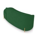 Ver imagem 7 de Sofá 3 Lugares Orgânico 180cm Pé Dourado Morgan Suede D03 - D’Rossi
