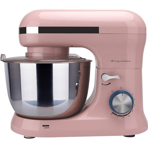Frigidaire Stand Mixer Retro 4.5l, 8 Velocidades, 300w, Rosa