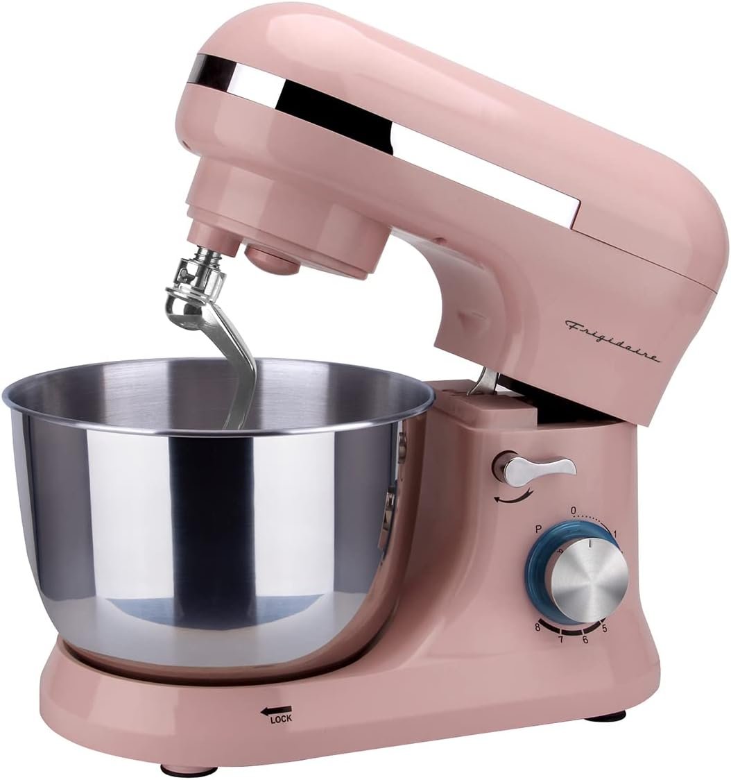 Frigidaire Stand Mixer Retro 4.5l, 8 Velocidades, 300w, Rosa - 3