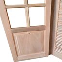 Ver imagem 6 de Porta Balcão de Abrir / Abrir Meia Almofada Madeira Padrão Cedro Reto Bat 14cm - 2.15 (a) X 1.20 (l)