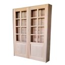 Ver imagem 4 de Porta Balcão de Abrir / Abrir Meia Almofada Madeira Padrão Cedro Reto Bat 14cm - 2.15 (a) X 1.20 (l)