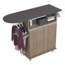 Ver imagem 3 de Tábua de Passar com Balcão 02 Portas Angel Castanho 119 cm - D'Rossi DRossi