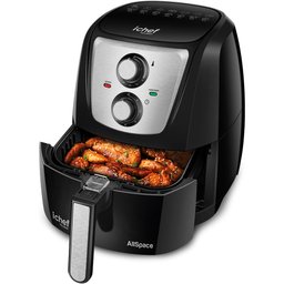Airfryer Ichef Polishop - AllSpace - Inox Black | 127V - 4