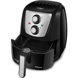 Airfryer Ichef Polishop - AllSpace - Inox Black | 127V - 2