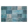 Tapete Turco Patchwork 2.00x3.00 Turquesa Abdalla - 2