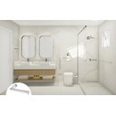Ver imagem 2 de Porta Papel Higiênico Papeleira de Parede Banheiro 13cm em Aço Inox Polido Brilhante Linha Tessália