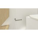 Ver imagem 3 de Porta Papel Higiênico Papeleira de Parede Banheiro 13cm em Aço Inox Polido Brilhante Linha Tessália