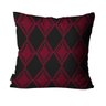 Kit com 4 Capas para Almofadas Mdecore Chevron Vermelha - 3