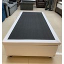 Ver imagem 2 de Cama Box Baú Solteiro 0,88 X 1,88 X 0,40 Premium Corino Branco