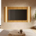 Ver imagem 3 de Painel Suspenso Moderno para TV 75 Polegadas com LED 236cm Maggiore Colibri