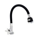 Ver imagem 1 de Torneira Cozinha Mesa Flexível Preto C29P Duplo Jato Gourmet