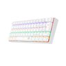 Teclado Redragon Lakshmi Rainbow Lunar White Switch Brown Pt - 2