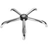 Base Estrela Cromada Aço P/ Cadeira W-58 Diretor Presidente - 1