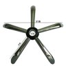 Base Estrela Cromada Aço P/ Cadeira W-58 Diretor Presidente - 2
