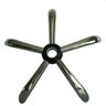 Base Estrela Cromada Aço P/ Cadeira W-58 Diretor Presidente - 4