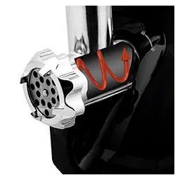 Moedor de Carne Elétrico Preto Faca Aço Inoxidável Britânia 220V - 3 Moedor de Carne Elétrico Preto Faca Aço Inoxidável Britânia 220V - 3