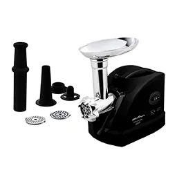 Moedor de Carne Elétrico Preto Faca Aço Inoxidável Britânia 220V - 1 Moedor de Carne Elétrico Preto Faca Aço Inoxidável Britânia 220V - 1