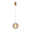 Ver imagem 3 de Lustre Pendente Nordecor Janni 2886 Dourado Fosco Led Bivolt