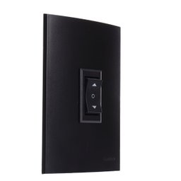 Interruptor de Persianas e Cortina Preto 4x2 10a Margirius Cor:preta - 1