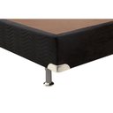 Ver imagem 4 de Cama Box Base Universal Casal Americana Suede Nero Black (138x188x23) - Ortobom