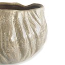 Ver imagem 6 de Vaso Castiçal Oval Textualizado com Riscos Decorativo em Cerâmica 12x17cm