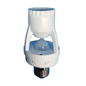 Sensor de Presença e Fotocélula para Soquete E27 Bivolt Key West