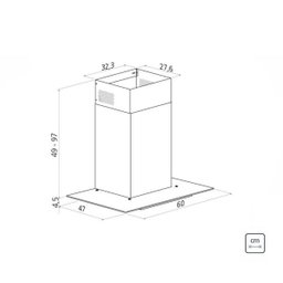 Coifa de Parede Basic 60cm em Aço Inox 220v Tramontina 94811/002 - 2