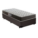 Ver imagem 1 de Cama Box Solteiro Colchão Mola Bonel Belos Sonhos + Box Sintético 60x88x188:bege
