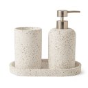 Ver imagem 1 de Kit Lavabo Cimento Granilite – 3 Peças - Mart