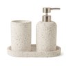 Kit Lavabo Cimento Granilite – 3 Peças - Mart - 1