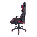 Ver imagem 5 de Cadeira Gamer Pelegrin em Couro PU Reclinável PEL-3014 Preta e Vermelha