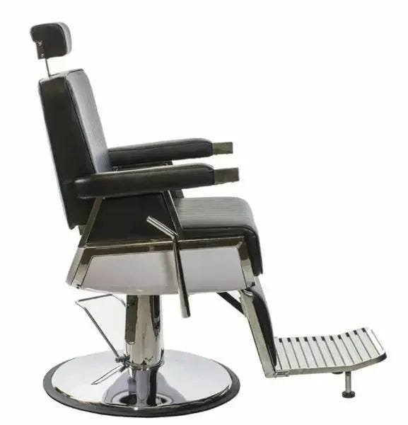 Cadeira de Barbeiro Reclinável Pelegrin Pel-038a : : Beleza