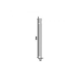 Rodapé 20cm 2,4 Metros por Caixa 505 Branco Santa Luzia - 2