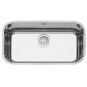 Ver imagem 1 de Cuba Retangular Aço Inox 56x34 Alto Brilho