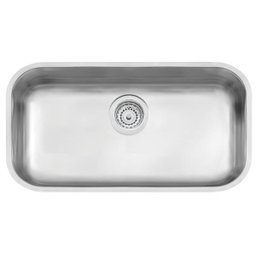 Cuba Inox de Embutir 56x34 Cm com Válvula de 4 1/2 Lavínia 56 Bl Tramontina Acetinada - 1