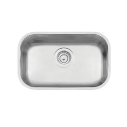 Cuba Simples para Cozinha Retangular Inox Aisi com Válvula Acetinada - Tramontina 94022/102 - 1