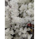 Ver imagem 2 de Árvore Grande Flor de Cerejeira Branca Flores Artificiais