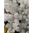 Ver imagem 3 de Árvore Grande Flor de Cerejeira Branca Flores Artificiais